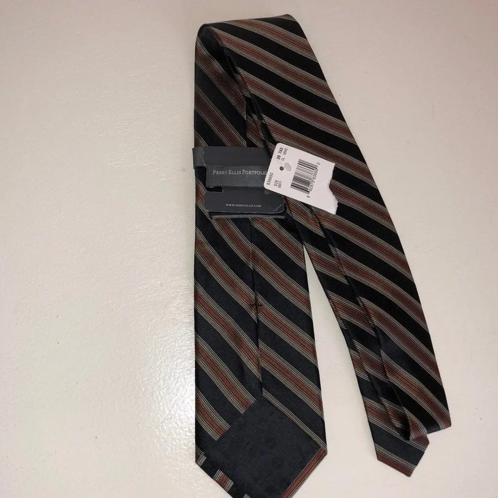 perry ellis Silk‎ Tie NWT